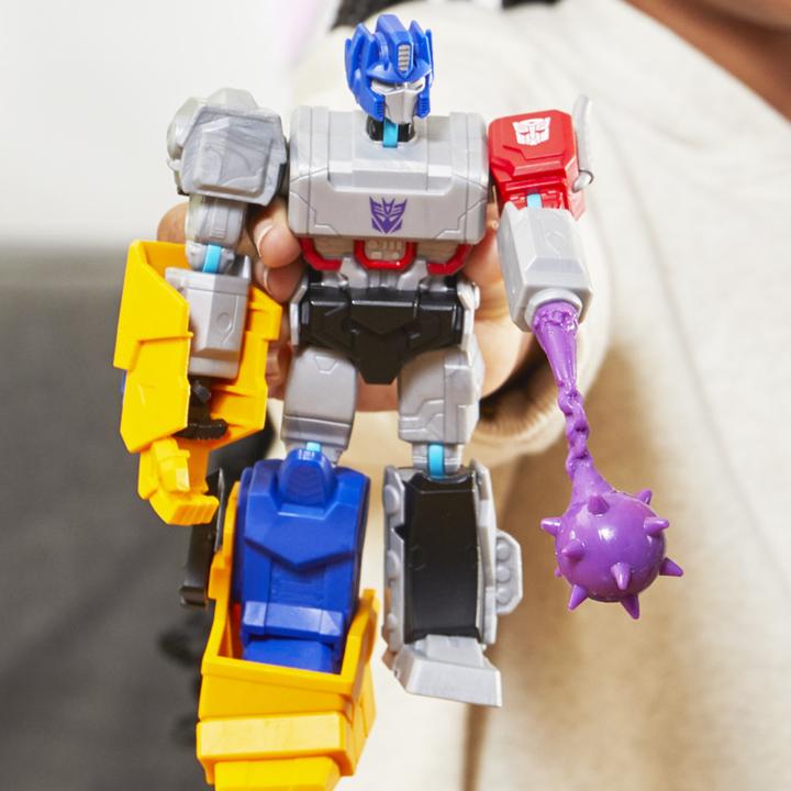 Actual product image Transformers MixMashers Optimus Prime individuell kombinierbare Deluxe Action-Figur & Accessoires