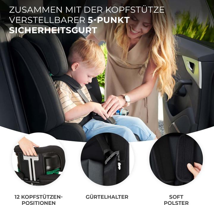 Immagine prodotto KinderKraft Sistema di sicurezza 2 (Seggiolino per bambini, ECE R129/i-Size Standard)