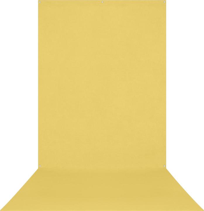 Westcott X Drop Wrinkle Resistant Backdrop Kanarie Geel Sweep (5' x 12') (150 cm, 370 cm)