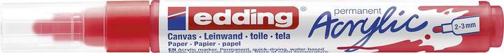Produktbild Edding Acrylmarker 5100 (Verkehrsrot, 3 mm, 1 x)