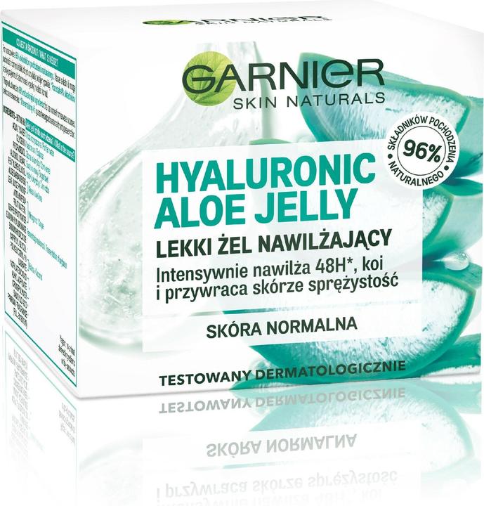 Immagine prodotto Garnier Gel idratante alla gelatina di aloe ialuronica per pelli normali/miste 50ml (50 ml, Gel viso)