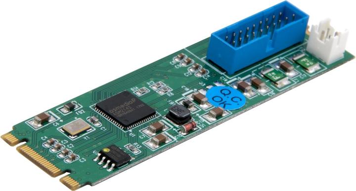 Produktbild Exsys 1 Port USB3.2 -> M.2 NFGG Karte Gen2