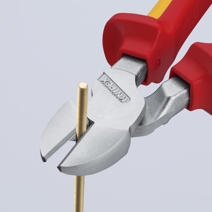 Image du produit Knipex Pince coupante de côté à forte démultiplication (200 mm)