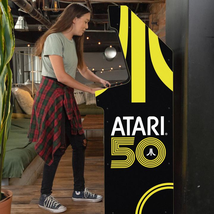 Image du produit Arcade1Up - Atari 50th Annivesary - 50 Jeux en 1 - Deluxe Arcade Machine