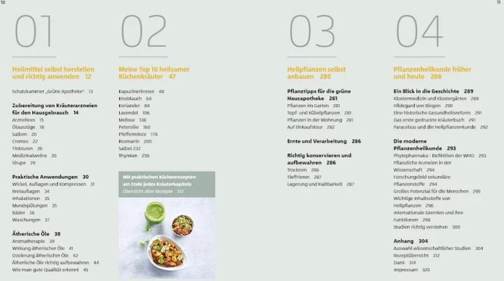 Actual product image 10 Kräuter gegen 100 Krankheiten (German, Franciska Ruby, Gudrun Strigin, 2021)