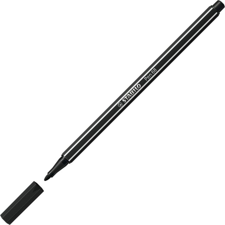 Productafbeelding STABILO Pen 68 Premium viltstift (Zwart, 10 x)