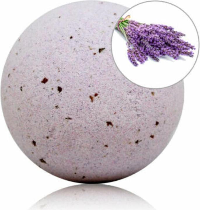 Actual product image Taloka Lavender Scented Bath Bomb With Rose Petals (Bath pearls)