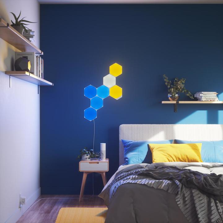 Actual product image Nanoleaf Shapes Hexagons Starter Kit (15x) (100 lm)