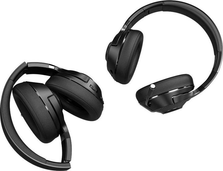 Image du produit Lorgar Noah 500, casque de jeu Bluetooth, 58 heures d'autonomie, faible latence, réduction du bruit (ANC, 58 h, Sans fil)