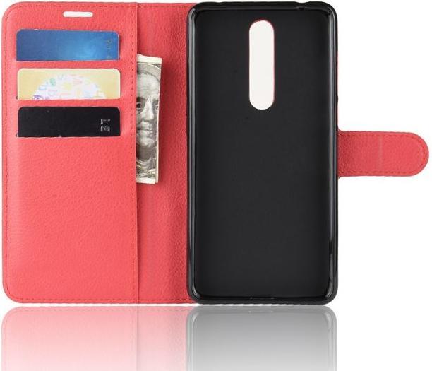 Produktbild MU Classic Litchi Leder Bookcover Series (Nokia 3.1 Plus)