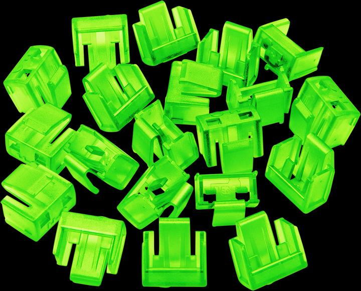 Produktbild Lindy RJ45 Port Blockers x 20 Green