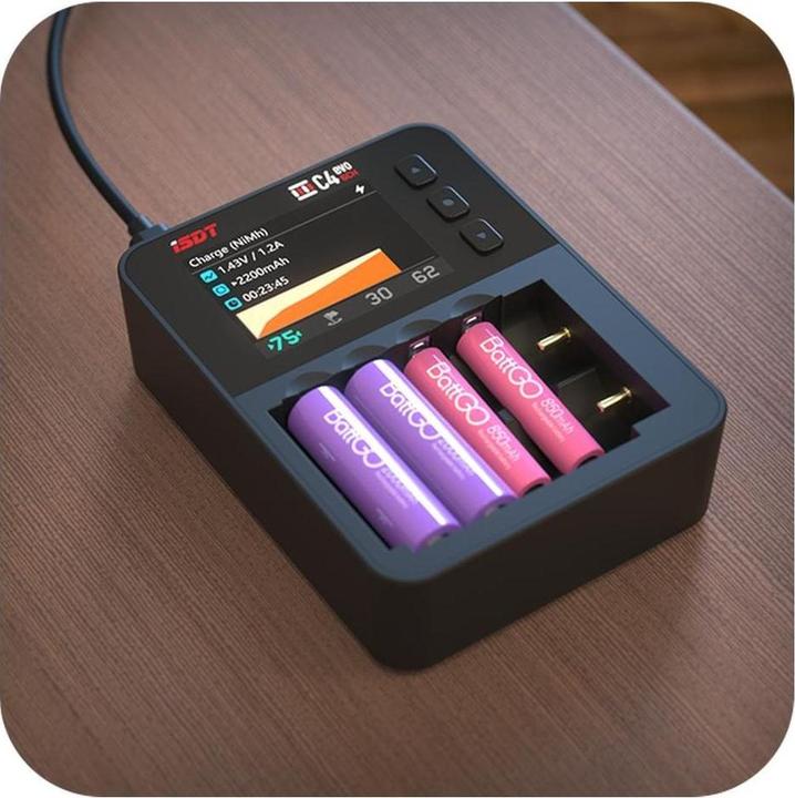 Actual product image Isdt C4 EVO Smart AC Charger