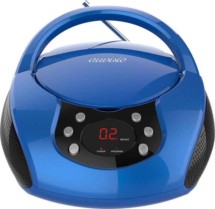 Auvisio Lecteur CD stéréo portable avec radio (FM, AM)