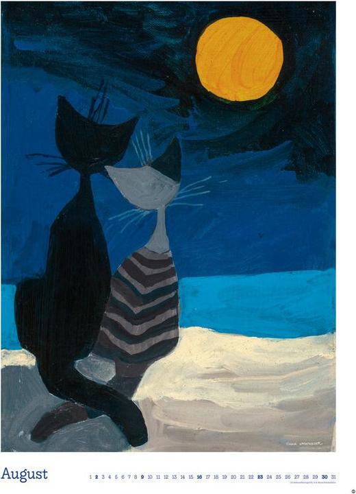 Actual product image Heye Bildkalender Rosina Wachtmeister (49 x 68 cm, German)