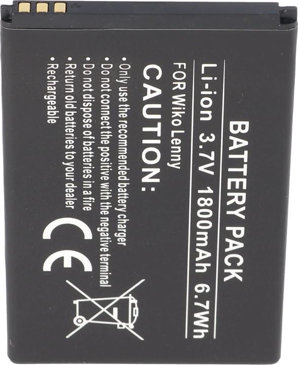Actual product image Wiko Battery Lenny, B1510013109