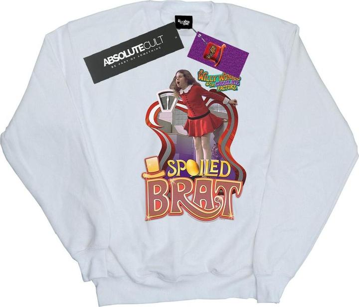 Actual product image Willy Wonka & the Chocolate Factory Boys Spoiled Brat Sweatshirt (152, 158)