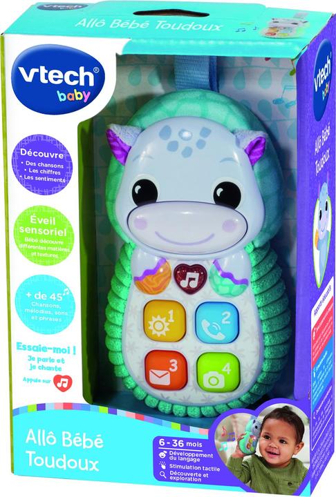 Image du produit VTech Allô Bébé Toudoux bleu (Français)