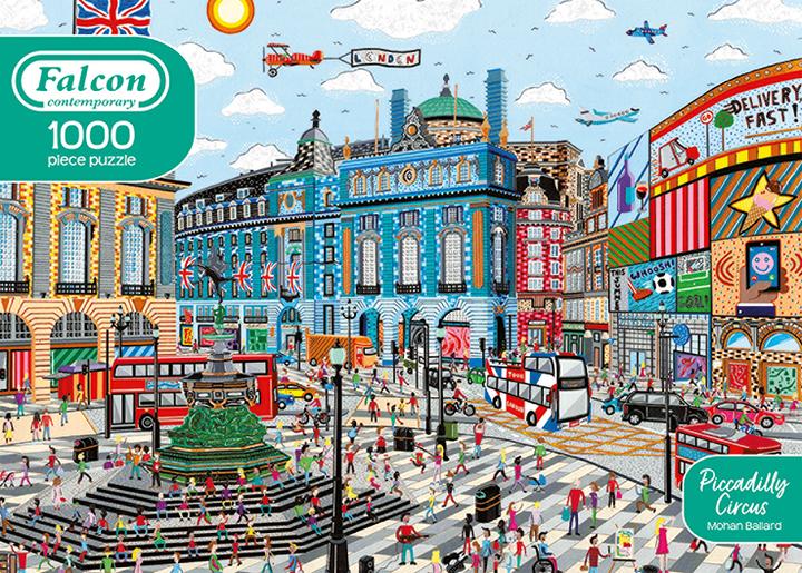 Image du produit Jumbo 11354 - Piccadilly Circus contemporain, puzzle, 1000 pièces (1000 pièces)