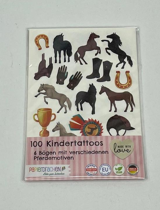 Actual product image Papierdrachen Horses