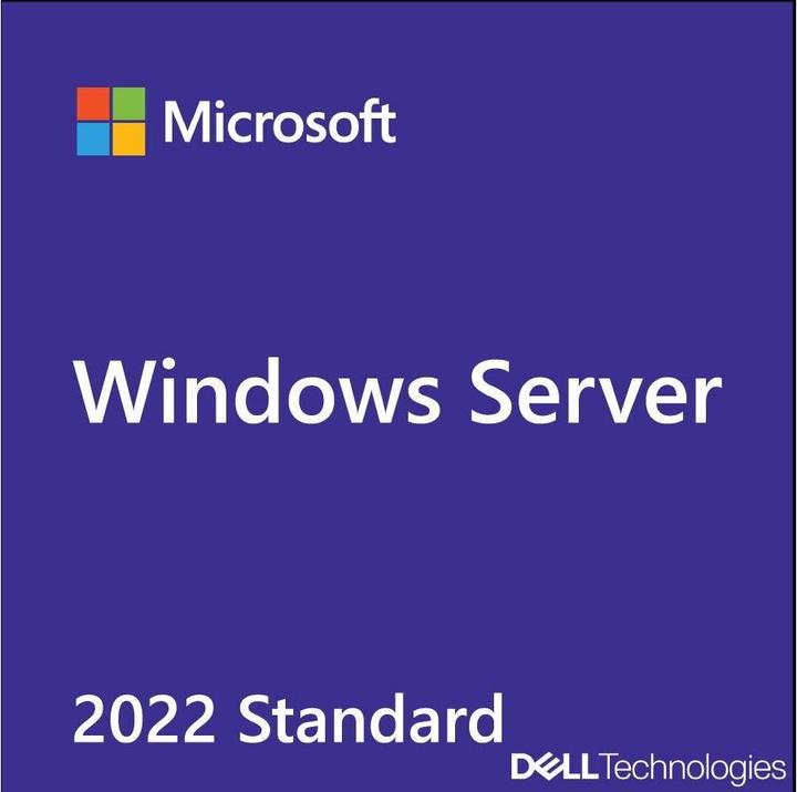 Actual product image Dell Windows Server 2022 Standard 2 Core, Add-Lic, ML ROK (1 User, unlimited)