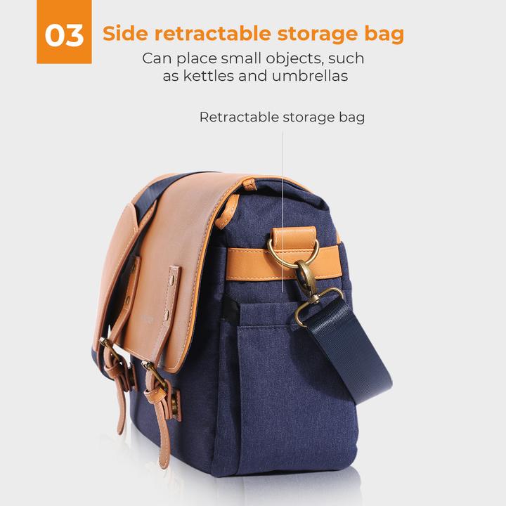 Actual product image K&F Concept Messenger Bag Shoulder bag 10 liters (KF-13.062V1) (Camera shoulder bag, 10 l)