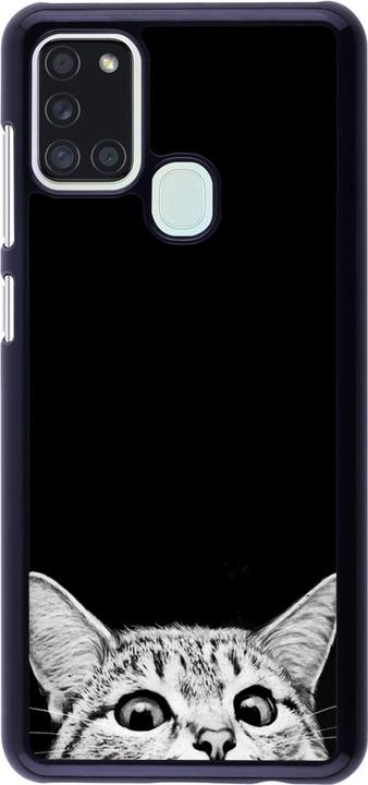 Immagine prodotto PhoneLook Copertina Gatto che guarda in alto nero (Samsung Galaxy A21s)