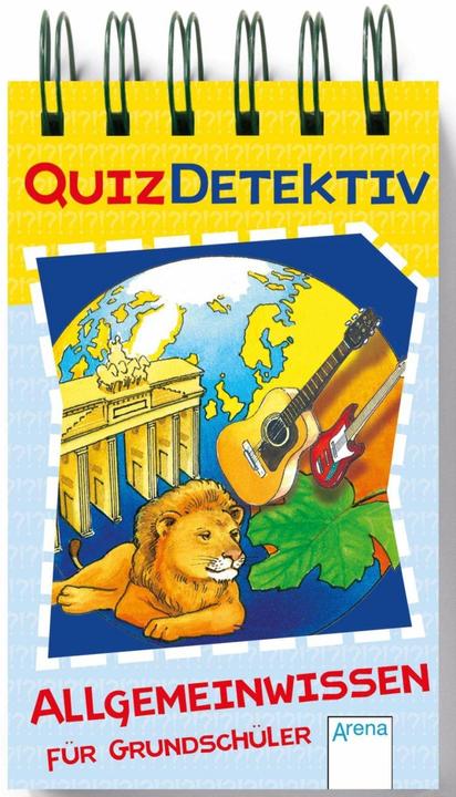 Image du produit QuizDetektiv. Allgemeinwissen für Grundschüler (Allemand, Bettina Gutschalk, Manfred Rohrbeck, 2015)