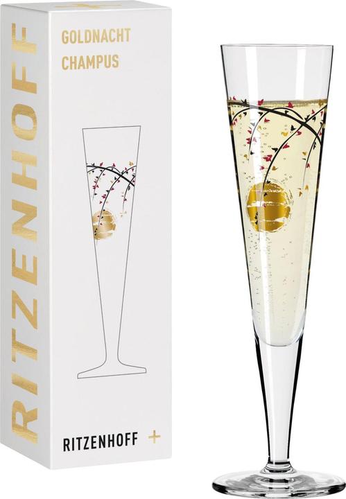 Actual product image Ritzenhoff Champagne golden night no14 (cherry blossom) (20.50 cl, Champagne glasses)