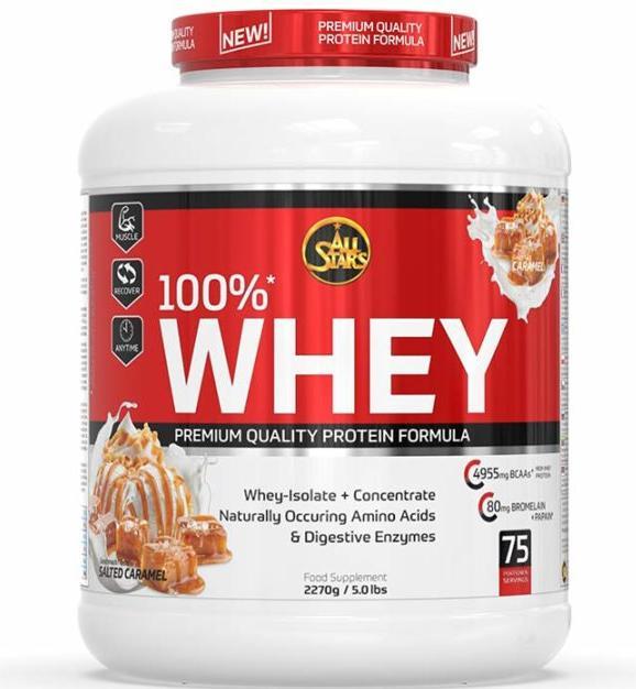 Image du produit All Stars 100% Whey (Chocolat, 1 pcs, 2270 g)