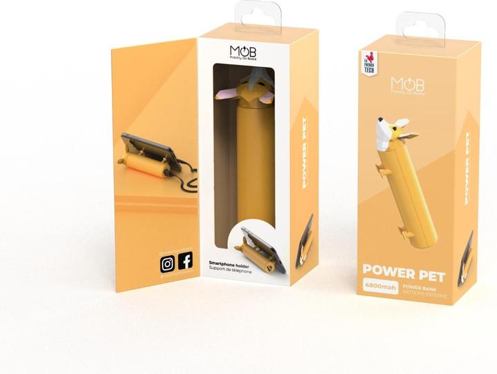 Actual product image Mobility on Board Power Pets Corgi (4800 mAh)