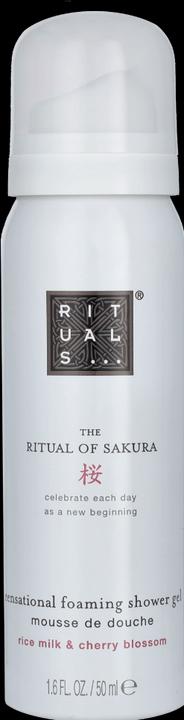Actual product image Rituals Sakura Zensational Foaming Shower Gel (50 ml)