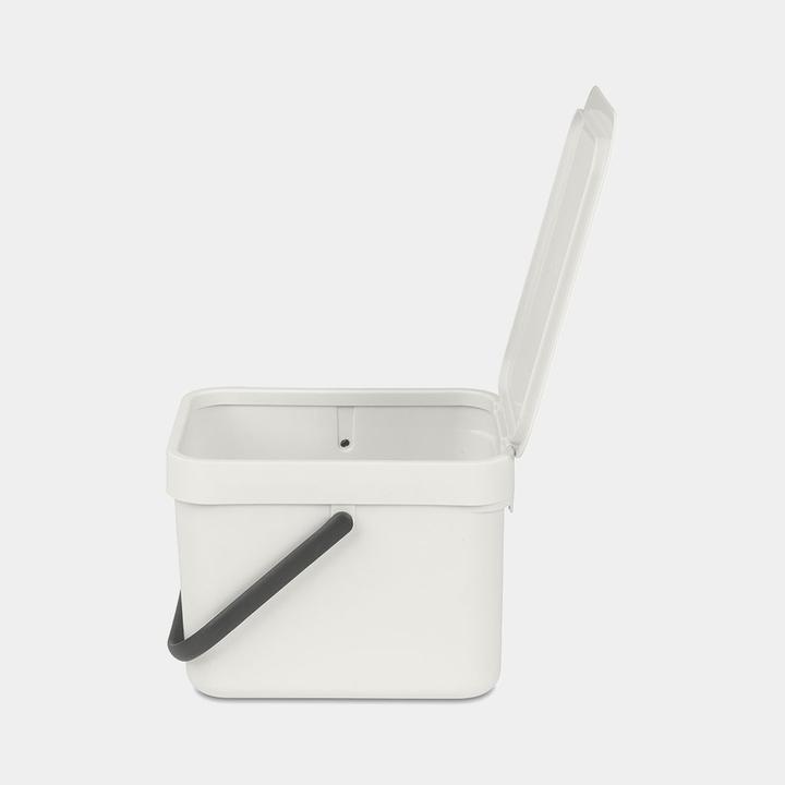 Actual product image Brabantia Compost bin Sort & Go 6 l, light gray (6 l)