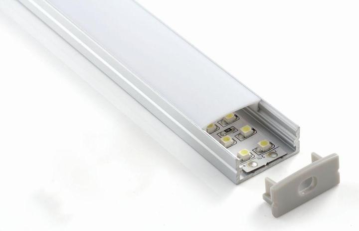 Synergy 21 LED UProfil 200cm ALU014 schwarz black