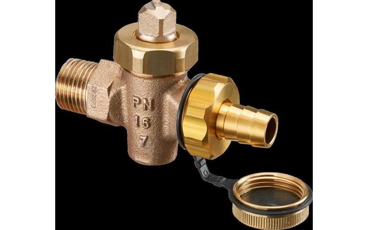 Actual product image Oventrop OV KFE valve gunmetal, PN 16, heavy DN 20, R 3/4inch