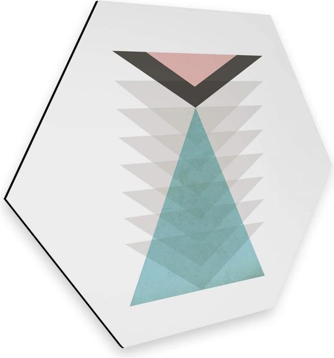 Image du produit Trenddeko Totem aqua & pink (55 x 47 cm)