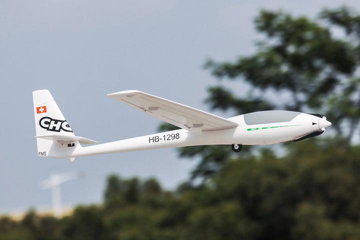 Actual product image FMS asw-17 electric glider pnp - 250 cm (Glider)