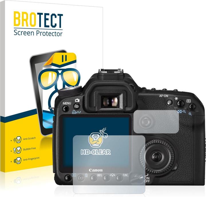 BROTECT Schutzfolie Displayschutz Klar (Displayschutz, EOS 50D)