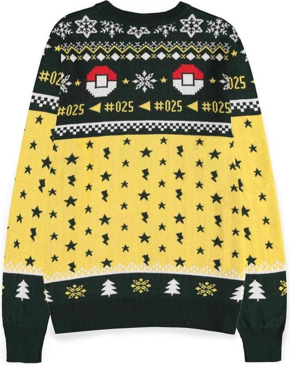 Actual product image Difuzed POKEMON - Pikachu Happy - Pull de Noël (2XL) (XXL)