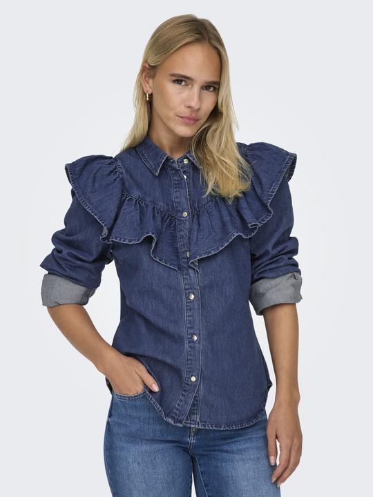 Produktbild Only Rüschen Jeanshemd (XS)