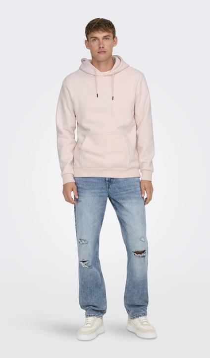 Produktbild Only & Sons Normal geschnitten Kapuze Sweatshirt Kapuzenpullover (XXL)