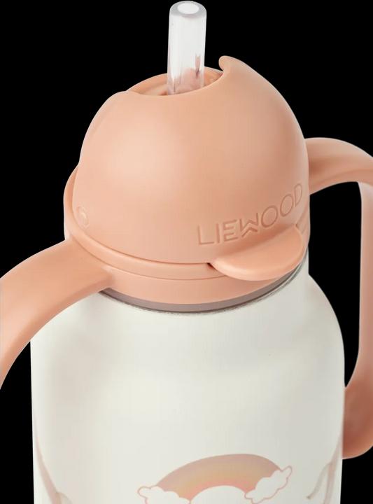 Actual product image Liewood Kimmie steel drinking bottle Dream Ecru (0.25 l)