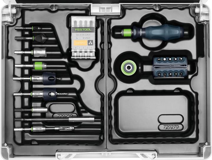 Produktbild Festool SYS3 M 89 Org CE-Sort (6 mm, 10 mm, 3 mm, 5 mm, 8 mm, 4 mm)
