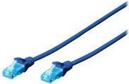 Produktbild Digitus CAT 5e U-UTP Patchkabel 26/7, 1,5m, Blau (U/UTP, CAT5e, 1.50 m)