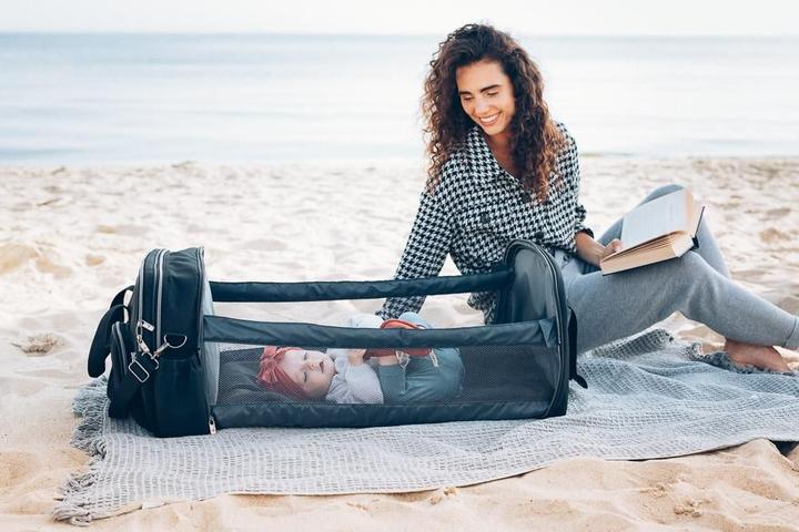 Immagine prodotto Bizzi Growin Borsa fasciatoio da viaggio POD Baby - Chelsea Black