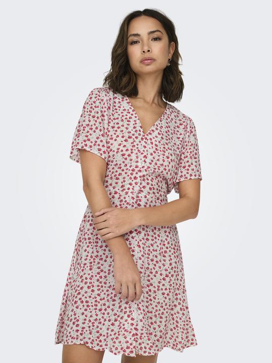 Actual product image Only Regular fit V-neck Short dress Dress (L)
