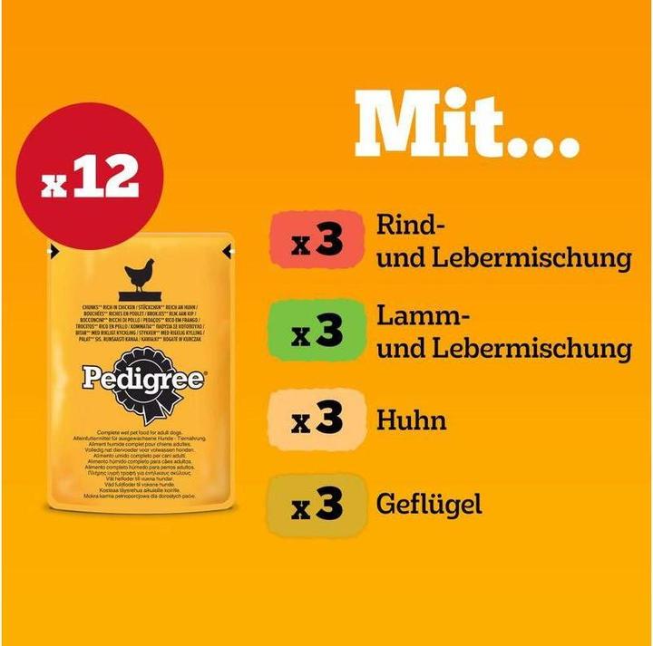 Actual product image Pedigree Senior jelly multipack (Senior, 12 pcs., 1200 g)