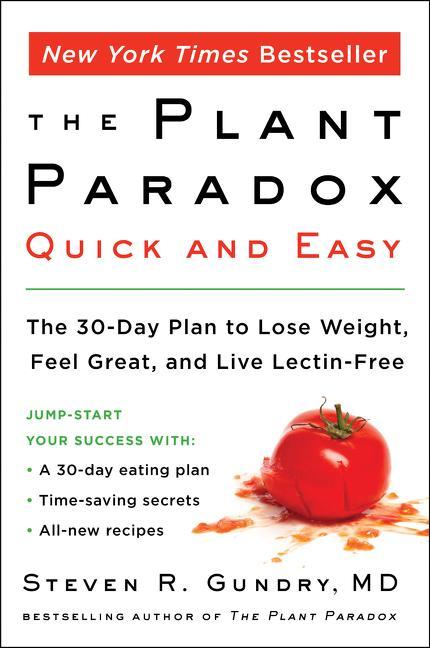 Image du produit Gundry:Plant Paradox Quick and Easy (Anglais)