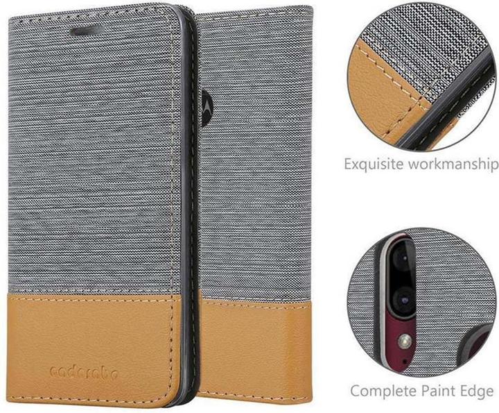 Productafbeelding Cadorabo Boek Jeans Optiek Cover (Motorola Moto E6 Plus)