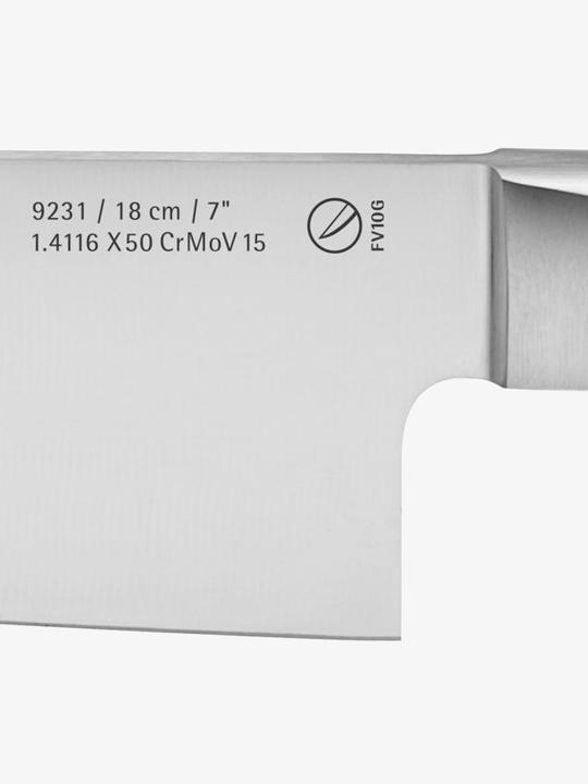 Actual product image WMF Santoku Knife SPITZENKLASSE PLUS Black (18 cm)