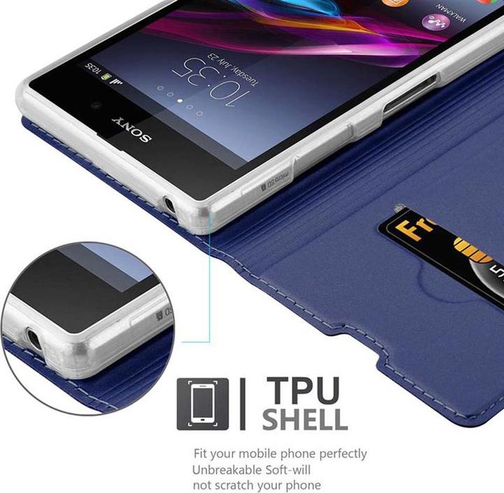 Produktbild Cadorabo Book Classy Style Cover (Sony Xperia Z1)